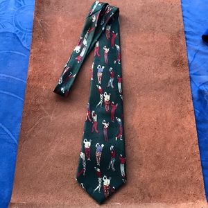 🏌️Diaments Italian Golf Tie 🏌️